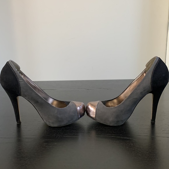 MADDEN GIRL suede, stiletto, platform heels - Picture 6 of 12